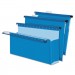 Pendaflex 59303 SureHook Reinforced Hanging Box Files, 3" Expansion, Legal, Blue, 25/Box
