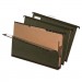 Pendaflex 59354 SureHook Reinforced Hanging Folder, 2 Divider, Legal, Standard Green, 10/Box