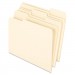 Pendaflex 74520 Earthwise 100% Recycled Paper File Folder, 1/3 Cut, Letter, Manila, 100/Box
