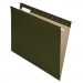 Pendaflex 74517 Earthwise Recycled Colored Hanging File Folders, 1/5 Tab, Letter, Green, 25/Box