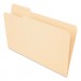 Pendaflex 753 File Folders, Straight Cut, Top Tab, Legal, Manila, 100/Box