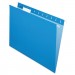 Pendaflex 81603 Essentials Colored Hanging Folders, 1/5 Tab, Letter, Blue, 25/Box