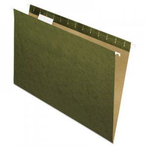 Pendaflex 81622 Hanging File Folders, 1/5 Tab, Legal, Standard Green, 25/Box