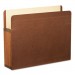 Pendaflex 85545 Premium Reinforced Expanding File Pockets, Straight Cut, Letter, Red, 5/Box