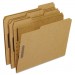 Pendaflex FK212 Kraft Fastener Folders, 2 Fasteners, 1/3 Cut Tabs, Letter, 50/Box