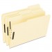 Pendaflex FM313 Fastener Folders, 2 Fasteners, 1/3 Cut Tabs, Legal, Manila, 50/Box