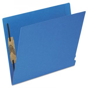 Pendaflex H10U13BL Reinforced End Tab Expansion Folder, Two Fasteners, Letter, Blue, 50/Box