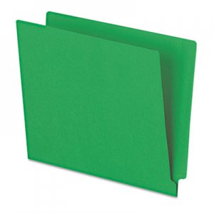 Pendaflex H110DGR Reinforced End Tab Folders, Two Ply Tab, Letter, Green, 100/Box