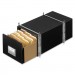 Bankers Box 00511 STAXONSTEEL Storage Box Drawer, Letter, Steel Frame, Black, 6/Carton