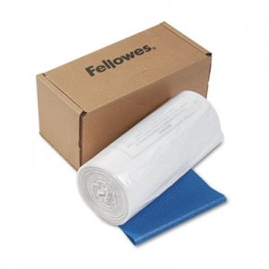 Fellowes 36054 Powershred Shredder Waste Bags, 14-20 gal Capacity, 50/CT