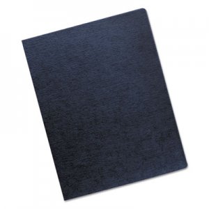 Fellowes 52113 Linen Texture Binding System Covers, 11-1/4 x 8-3/4, Navy, 200/Pack