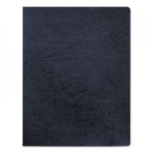 Fellowes 52136 Classic Grain Texture Binding System Covers, 11-1/4 x 8-3/4, Navy, 200/Pack
