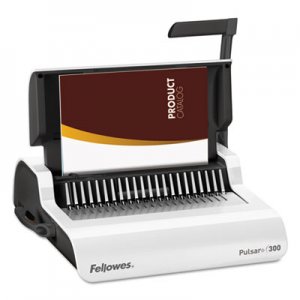 Fellowes FEL5006801 Pulsar Manual Comb Binding System, 300 Sheets, 18 1/8 x 15 3/8 x 5 1/8