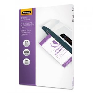 Fellowes 52226 Laminating Pouches, 3mil, 9 x 14 1/2, 50/Pack