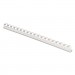 Fellowes 52371 Plastic Comb Bindings, 3/8" Diameter, 55 Sheet Capacity, White, 100 Combs/Pack