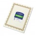 Geographics 39451 Parchment Paper Certificates, 8-1/2 x 11, Optima Gold Border, 25/Pack