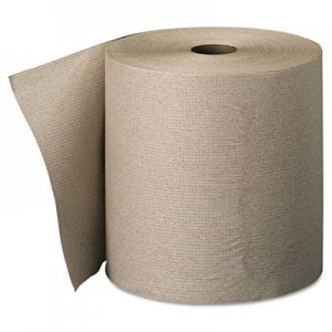 Georgia Pacific Professional 26301 Nonperforated Paper Towel Rolls, 7 7/8 x 800ft, Brown, 6 Rolls/Carton