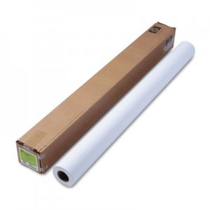 HP C6569C Designjet Inkjet Large Format Paper, 6.6 mil, 42" x 100 ft, White