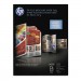 HP Q6612A Tri-Fold Laser Brochure Paper, 97 Brightness, 40lb, 8-1/2 x 11, White, 150 /Pack