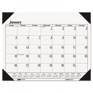 House of Doolittle 0124 Workstation-Size One-Color Monthly Desk Pad Calendar, 18-1/2 x 13, 2016