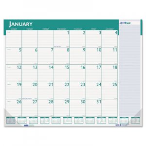 House of Doolittle 148 Express Track Monthly Desk Pad Calendar, 22 x 17, 2016-2017
