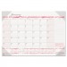 House of Doolittle 1466 Breast Cancer Awareness Monthly Desk Pad Calendar, 18-1/2 x 13, 2016