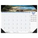 House of Doolittle 1786 Coastlines Photographic Monthly Desk Pad Calendar, 18-1/2 x 13, 2016