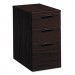 HON 105102NN 10500 Series Box/Box/File Mobile Pedestal, 15 3/4w x 22 3/4d x 28h, Mahogany