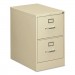 HON 312CPL 310 Series Two-Drawer, Full-Suspension File, Legal, 26-1/2d, Putty