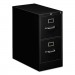 HON 312PP 310 Series Two-Drawer, Full-Suspension File, Letter, 26-1/2d, Black