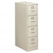 HON 314PQ 310 Series Four-Drawer, Full-Suspension File, Letter, 26-1/2d, Light Gray