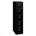 HON 315CPP 310 Series Five-Drawer, Full-Suspension File, Legal, 26-1/2d, Black