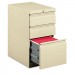HON 33723RL Efficiencies Mobile Pedestal File with One File/Two Box Drawers, 22-7/8d, Putty
