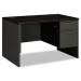 HON 38251NS 38000 Series Right Pedestal Desk, 48w x 30d x 29-1/2h, Mahogany/Charcoal