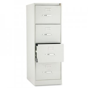 HON HON514CPQ 510 Series Four-Drawer Full-Suspension File, Legal, 18.25w x 25d x 52h, Light Gray