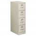 HON 514PQ 510 Series Four-Drawer, Full-Suspension File, Letter, 52h x25d, Light Gray