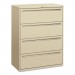 HON 794LL 700 Series Four-Drawer Lateral File, 42w x 19-1/4d, Putty