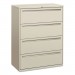 HON 794LQ 700 Series Four-Drawer Lateral File, 42w x 19-1/4d, Light Gray