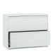 HON 882LQ 800 Series Two-Drawer Lateral File, 36w x 19-1/4d x 28-3/8h, Light Gray