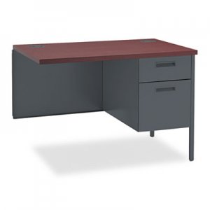 HON P3235RNS Metro Classic Series Workstation Return, Right, 42w x 24d, Mahogany/Charcoal