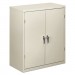 HON SC1842Q Assembled Storage Cabinet, 36w x 18-1/4d x 41-3/4h, Light Gray