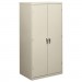 HON SC2472Q Assembled Storage Cabinet, 36w x 24 1/4d x 71 3/4h, Light Gray