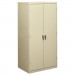 HON SC2472L Assembled Storage Cabinet, 36w x 24-1/4d x 71-3/4h, Putty