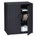 Iceberg 92561 OfficeWorks Resin Storage Cabinet, 36w x 22d x 46h, Black