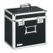 Vaultz VZ01165 Locking Security Storage Box, Letter, 13 1/2w x 10 1/2d x 13 1/4h, Black