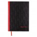 Black n' Red D66174 Casebound Notebook, Legal Rule, 8 1/4 x 11 3/4, White, 96 Sheets