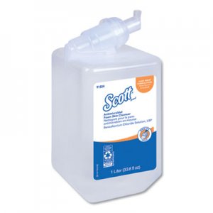 Scott KCC91554 Antimicrobial Foam Skin Cleanser, Fresh Scent, 1000mL Bottle