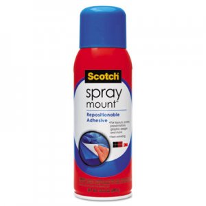 Scotch 6065 Spray Mount Artist's Adhesive, 10.25 oz, Repositionable Aerosol