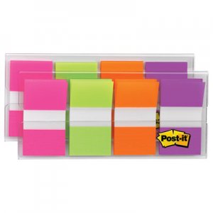 Post-it Flags MMM680PGOP2 Page Flags in Portable Dispenser, Bright, 160 Flags/Dispenser
