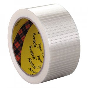 Scotch 8959 Bi-Directional Filament Tape, 50mm x 50m, 3" Core